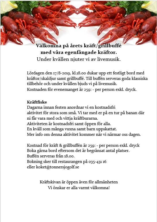 Kräftskiva Kräftskiva